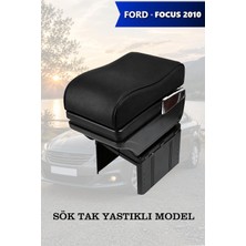 Automod Focus 2010 Uyumlu Kol Dayama Yastıklı Model Siyah Deri Lüks Tip