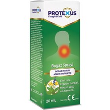Protexus Boğaz Spreyi Boğaz Ağrısı ve Ses Kısıklığı Için 20 ml