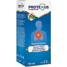 Protexus Öksürük Şurubu Kuru ve Balgamlı Öksürüğü Yatıştırıcı 170 ml