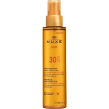 Nuxe Huile Solaire Bronzlaştırıcı Yüz ve Vücut Yağı SPF30 150 ml