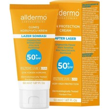 Alldermo SPF50 Lazer Epilasyon Sonrası Cilt Kremi 50 ml