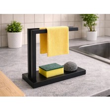 Bark 3D Modern Mutfak Düzenleyici | Sünger, Bez ve Tel Organizer
