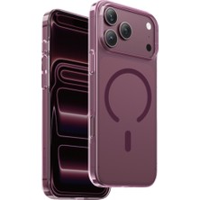 Keephone Apple iPhone 17 Pro Max / 18 Pro Max Kılıf X-Crystal Slim Magsafe Kılıf Premium Kablosuz Şarj Destekli Kapak