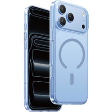 Keephone Apple iPhone 17 Pro Max / 18 Pro Max Kılıf X-Crystal Slim Magsafe Kılıf Premium Kablosuz Şarj Destekli Kapak