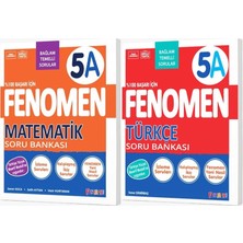 Fenomen Yayıncılık Fenomen Okul 2027 5. Sınıf Matematik + Türkçe A Serisi Soru Bankası Seti 2 Kitap Maarif Model