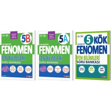 Fenomen Yayıncılık Fenomen Okul 2027 5. Sınıf Fen Bilimleri A + B + Kök Seti 3 Kitap Maarif Model