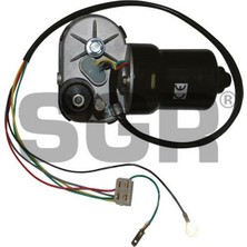 24V SİLECEK MOTORU TEK MİLLİ 90° KABİN