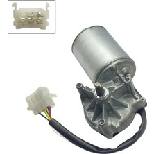 FAZ 24V SİLECEK MOTORU (KABLOLU SOKETLİ 5 FİŞ) 500KP FORD CARGO