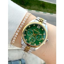 Slazenger Gold Gümüş Renk 5 Atm Su Geçirmez Kadın Kol Saati
