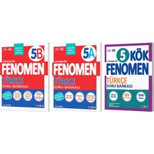 Fenomen Yayıncılık Fenomen Okul 2027 5. Sınıf Türkçe A + B + Kök Seti 3 Kitap Maarif Model