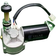 Ais 24V SİLECEK MOTORU TEK MİLLİ 90° KABİN KOMATSU İŞ MAKİNESİ-MITSUBISHI İŞ MAKİNESİ