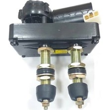 Msn 24V SİLECEK MOTORU MEKANİZMALI ÇİFT MİLLİ (M8/M8 CIVATA)