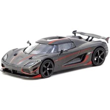 Kaia Life Tarmac Works 1/64 Koenigsegg Agera Rs Black Carbon Fiber / Red Accents