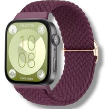Bruntoo BR Huawei Watch Fit 3 / Fit 4 / Fit 4 Pro / Fit 5 / Fit 5 Pro Uyumlu Hafif Esnek Kaliteli Tokalı Örgü Ayarlanabilir Star Kordon