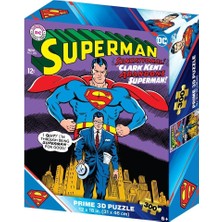 Kaia Life Prime 3D Dc Comics Superman Puzzle 300 Parça
