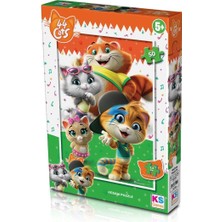 Kaia Life Cat 709 44 Kedi Puzzle 50 Parça - Ks Puzzle