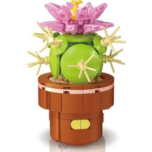 Kaia Life Building Block Flower 181 Parça Kaynana Topuzu Kaktüsü