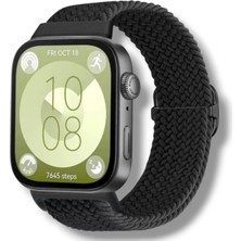 Bruntoo BR Huawei Watch Fit 3 / Fit 4 / Fit 4 Pro / Fit 5 / Fit 5 Pro Uyumlu Hafif Esnek Kaliteli Tokalı Örgü Ayarlanabilir Star Kordon