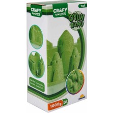 Kaia Life Fun Dough Kinetik Kum 1000 G Yeşil