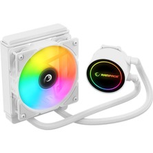 Rampage Infınıte C120 Beyaz Argb Intel LGA1700/AMD Am5 Uyumlu 120MM Sıvı Soğutmalı Cpu Fan