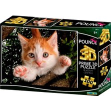 Kaia Life Prime 3D Kedi Pençesi Puzzle 100 Parça