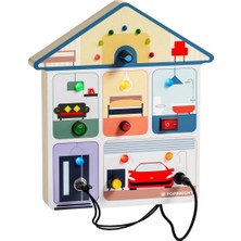 Top Bright Ahşap Oyuncaklar Alarm Evi