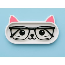 Bark 3D Kedi Figürlü Dekoratif Gözlük Tepsisi