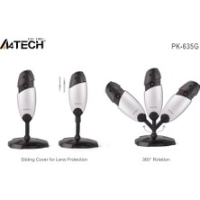 Kaia Life A4 Tech PK-635G 480P Dahili Mikrofonlu USB Webcam