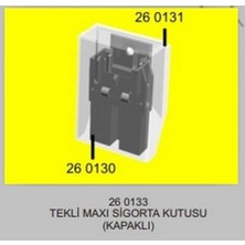 MAXI BIÇAK SİGORTA YUVASI (KAPAKLI) (SİGORTASIZ)