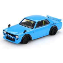 Kaia Life Mini Gt 1/64 Nissan Lbworks Hakosuka Baby Blue - Blister Paket