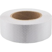 REFLEKTİF ŞERİT 55 MM BEYAZ (SERT YUZEY) (1 MT FİYATIDIR)