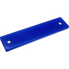 Dikdörtgen Reflektör Mavi Delikli (181*42 Mm) E9