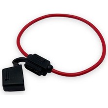 ENG BIÇAK SİGORTA YUVASI (3 MM KABLOLU) (SU GEÇİRMEZ KAPAKLI) (SİGORTASIZ)