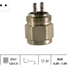 Basınç Müşürü 0,6-1 Bar (M12 x 1,5 / M27 x 1) Mercedes-Man