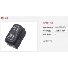 Mcar Cam Anahtarı Tekli Mercedes SPRINTER1995-2006/VITO 1996-2003