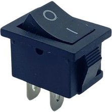 YLZ TUŞLU ANAHTAR MİNİ (2 FİŞ) (ON-OFF) (6A 250V AC / 10A 125V AC) (TK 91) (18*21 MM)