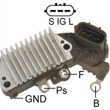 Mobiletron 24V ALTERNATÖR KONJEKTÖR NIPPON DENSO TİPİ (3 FİŞ OVAL SOKET) (S-IG-L) KOMATSU İŞ MAKİNESİ