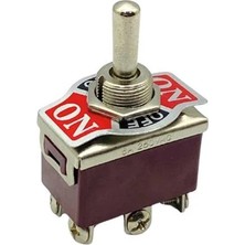 YLZ ÇIT-ÇIT ANAHTAR 6 UÇLU METAL BÜYÜK BOY (ON-ON) (6A 250V /10A 125V AC)