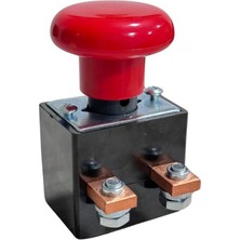 YLZ 12V-110V Elektrikli Acil Stop Butonu 250 A Itmeli-Çekmeli