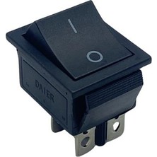 YLZ TUŞLU ANAHTAR (KARE BÜYÜK BOY) (YAYLI) (4 FİŞ) (ON-OFF) (16A 250V / 20A 125V AC)