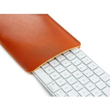 LWA Leather Üstün Kalite Deri Klavye Kılıfı, El Yapımı Bitkisel Tabaklanmış Deri  Klavye Ince Kılıfı, Sayısal Klavye Kılıfı Standart