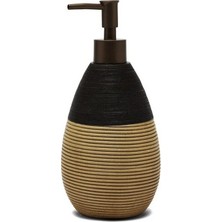 Mikasso Rattan Sıvı Sabunluk Reçine Beyaz