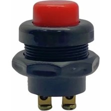 YLZ Buton (Vidalı) (22 Mm) Kırmızı