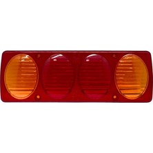 Üçler Stop Camı (Sarı-Sarı) Mercekli Dodge D250