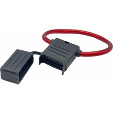 Siway Maxı Bıçak Sigorta Yuvası (Kapaklı) (Kablolu) (Sigortasız)