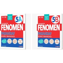 Fenomen Yayıncılık Fenomen Okul 2027 5. Sınıf Paragraf A + B Serisi Soru Bankası Seti 2 Kitap Maarif Model