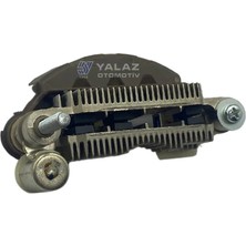Transpo DİYOT TABLASI TARAK 85 MM 6 DİYOT (M6 SOL CIVATA) (İKAZ DİYOTLU)
