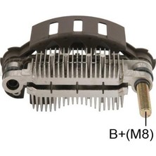 Mobiletron DİYOT TABLASI TARAK 85 MM 6 DİYOT (M8 SAĞ CIVATA) (İKAZ DİYOTSUZ) MAZDA 323/626/B2500