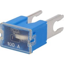 MTA AYAKLI SİGORTA MAVİ 100 A (41*22 MM)