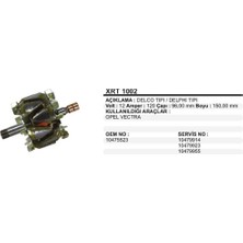 AES 12V ALTERNATÖR ROTOR DELCO TİPİ 120 A OPEL VECTRA